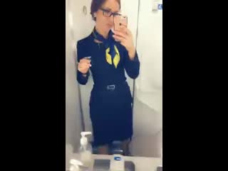 webcam stewardess love to be naughty too