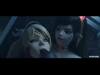 dva an mercy @ hentaiprn.com